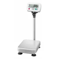 A&D WEIGHING Washdown Platform Scale: 15 in Weighing Surface Dp, 11 3/4 in Weighing Surface Wd, LCD (MPN SC-30KAM)