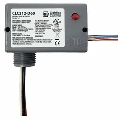 Enclosed pre-wired relay with SPST-NO contact configuration and 10 A rating. Features a 0.50 in NPT nipple size for conduit mounting. Suitable for switching lighting circuits, HVAC equipment, and other electrical loads in commercial and industrial building management systems.