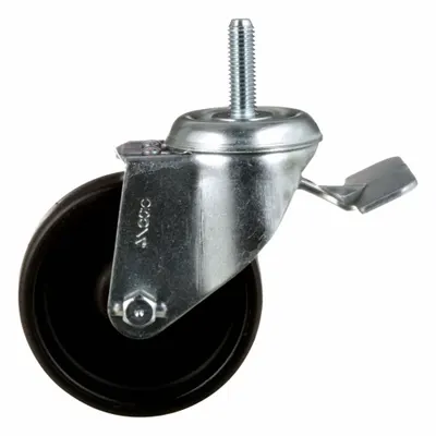3M Casters Intro Series: Casters, a20/a80, 4 1/4 in Overall Lg - Packaging and Shipping Supplies