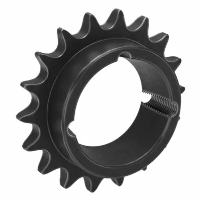 TRITAN Bushed Roller Chain Sprocket: For 50 Chain, 18 Teeth, 3.599 in Pitch Dia - Size 50 Bushed-Bore Roller Chain Sprockets