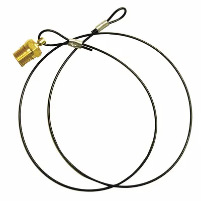 CONRADER Drain Pull Valve: 1/4 in Inlet Size, 1/4 in Outlet Size, 250 psi Max Op Pressure - Drain Pull Valves for Air Compressors