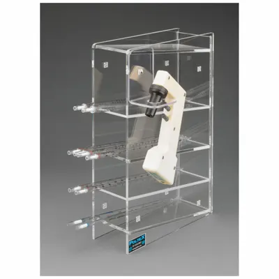 POLTEX Serological Pipette Holder, Acrylic, Clear, 16 in H x 11 in L - Pipette Holders
