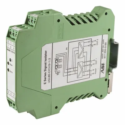UPUN ASI451145 Process Input Signal Conditioner, 24V DC, DIN Rail Mount - Process Input Signal Conditioners