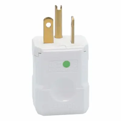 LEVITON Straight Blade Plug: Hospital Grade, 6-20P, 250V AC, 20 A, 2 Pole, 3 Blade - General Purpose Plugs