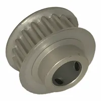 DAYTON Timing Pulley: Curvilinear, Fixed, For HTD Timing Belt Section, For 9 mm Belt Wd, 19 Teeth (MPN 19-5M09-6FA6)