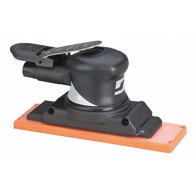 DYNABRADE Air Sander: Inline, 0.3 hp, 18 cfm, Non-Vacuum, 2,400 RPM Max - Straight-Line Sanders