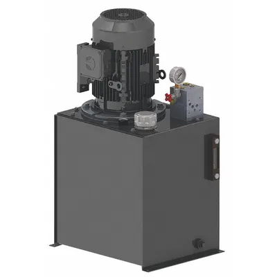 MONARCH Hydraulic Power Unit: 8.8 gpm, 800 psi Max. Pressure, 5 hp - Standard AC Hydraulic Power Units