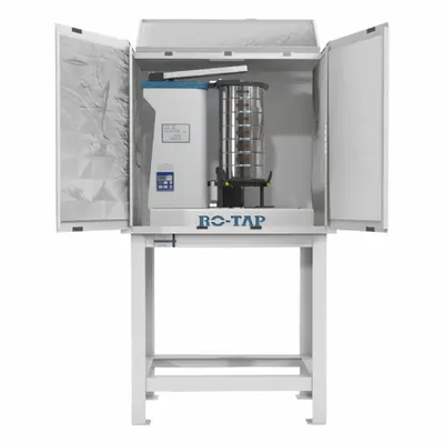 W.S. TYLER Sieve Shaker Sound Enclosure: 33 in Overall Dp, Steel, 829PA9, Sound Enclosure - Sieve Shaker Sound Reduction Enclosures