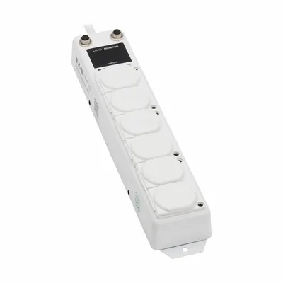 TRIPP LITE Outlet Strip: 6 Outlets, 6 ft Cord Lg, 15 A Current, UL 1363, White, 5-15P - Healthcare Power Strips