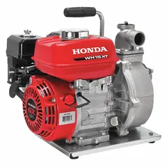 This HONDA engine-driven water pump features a 4 hp recoil-start engine and a cast-iron volute. It delivers 98 gpm at 20 ft of head and has 1-1/2 in MNPT connections. The kit includes hose clamps and a strainer. Suitable for dewatering, irrigation, and general water transfer in construction and agricultural settings.