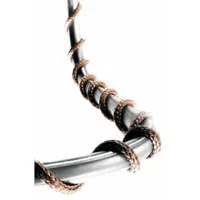 This Samox heating cord delivers 350 W and reaches a maximum operating temperature of 760 °C. It is 6 ft long with a 3/16 in thickness, ungrounded wiring, and no backing. A separate controller is required for operation. Typical applications include pipe tracing, drum heating, and freeze protection where direct heat application is needed