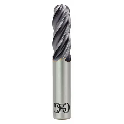 OSG VG441-1000-BN Fast-Cutting Carbide Ball End Mill for - Fast-Cutting Carbide Ball End Mills for Stainless Steel & Super Alloys
