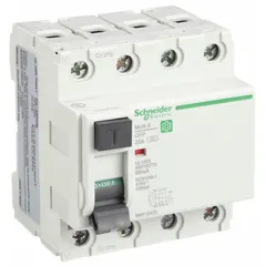 UL1053 DIN rail-mount ground fault protector from the GFP series. Rated 25 A, 240V AC, with 86 mA rated residual current and Curve Type A. Maximum interrupting rating 10 kA at 240V AC. Suitable for ground fault protection in industrial electrical distribution systems.