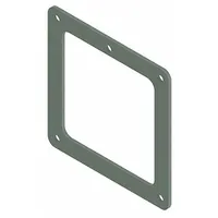 Steel box connector designed to join sections of dust-tight wireway in electrical distribution systems. Measures 4 inches in height and 5 3/8 inches in length. Maintains a sealed enclosure for wiring in industrial environments