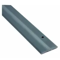 This 8 ft door astragal seals the gap between paired doors to block drafts, light, and noise. It features a steel flange and a TPE insert for weatherstripping in commercial or industrial doorways