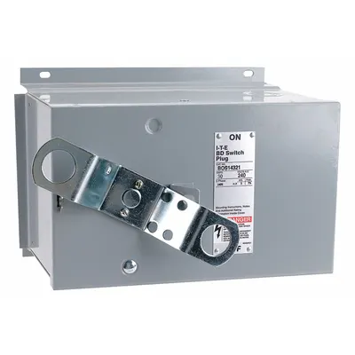 Siemens Bus Plug: 60 A Amps, 600V AC, BOS, H/K/R, Siemens BD Busway, 3 Phase - Siemens Fusible Bus Plugs