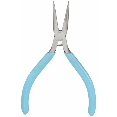 XCELITE Long Nose Plier: ESD-Safe, 1 in Max Jaw Opening, 5 in Overall Lg, 1 1/4 in Jaw Lg - Needle-Nose Pliers