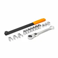 GEARWRENCH Mechanics Tool Set: 15 Total Pcs, Mechanics Hand Tools, Metric/SAE, Tool Case (MPN 89000)