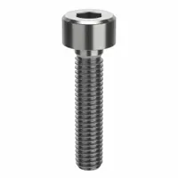 Socket Head Cap Screw: M3x0.50 Thread Size, 14 mm Lg, Std, Plain, Stainless Steel, 316 H5 (MPN ZSS616M3X14)