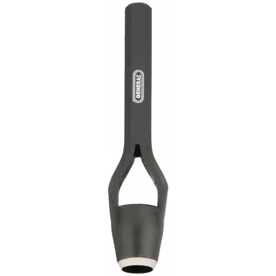 GENERAL TOOLS Arch Punch: Hexagon, 4 1/2 in Overall Lg, 1 in Taper Lg, SAE, Hollow - Arch Punches