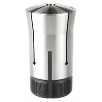 Round 3J collet for holding 3/4 in diameter tool shanks in compatible 3J collet chucks. Used in precision machining operations such as milling, drilling, and reaming to maintain tool concentricity and grip