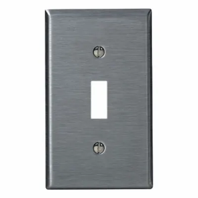 LEVITON Wall Plate: Toggle, 1 Gang - General Purpose Wall Plates