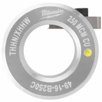 MILWAUKEE Stripping Bushing: For Copper, 250 MCM Max, THHN/XHHW, Use with 2435-20/2935-20 (MPN 49-16-B250C)