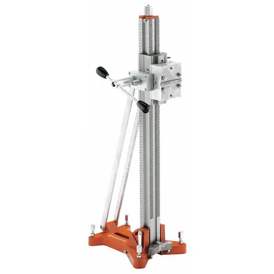 HUSQVARNA Core Drill Base: Vacuum Mount, 39 in Column Ht, 16 in Base Lg, 10 1/2 in Base Wd - Husqvarna Core Drill Stands