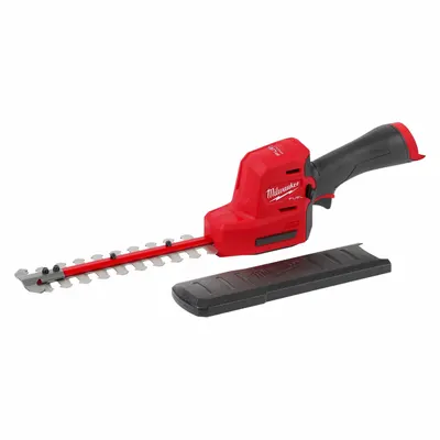 MILWAUKEE Battery-Powered Hedge Trimmer: M12 Platform, 8 in Cutting Wd, 8 in Blade Lg - Battery-Powered Standard Hedge Trimmers