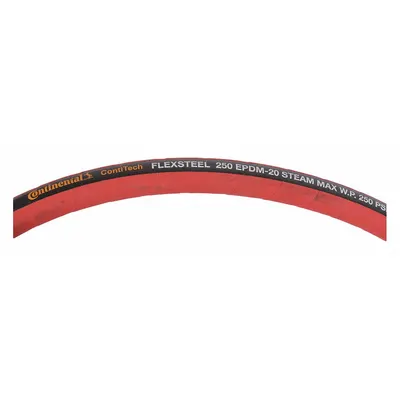 CONTINENTAL Steam Hose: 1 1/2 in Hose Inside Dia., 50 ft Hose Lg, Red, -40° to 450°F - EPDM Bulk Steam Hoses with EPDM Cover