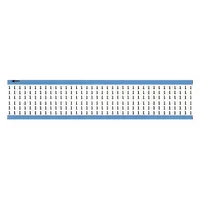Preprinted wire marking label sheets from BRADY, featuring legend '1' in black on white vinyl cloth. Each pack contains 25 sheets with 900 labels total. Rated for continuous operation from -40°F to 176°F. Used for identifying wires and cables in electrical panels, machinery, and control systems