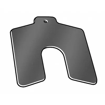 PRECISION BRAND Untabbed Slotted Shim - Untabbed Slotted Shims
