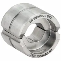 THOMAS & BETTS Upper and Lower Crimping Die: 300 kcmil Copper/4/0 AWG Aluminum, 1 Sizes, Code (MPN 15534SS)