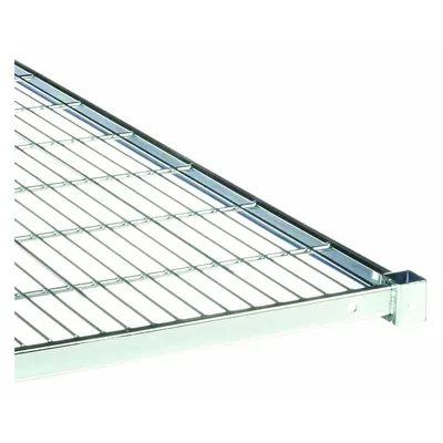 OEM APPROVED VENDOR Wire Shelf 72 in x 24 in, 1 Shelf, Zinc - Wire Shelves for Dry Use