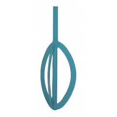Single paddle for high-viscosity mixing of concrete, mortar, and similar heavy materials. Features a Hexafix quick-disconnect system for fast bit changes. 24-inch length enables mixing in deep containers. Suitable for construction and renovation applications.