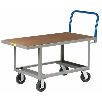 LITTLE GIANT RNH-3048-6MR Work-Height Wooden-Deck Platform Truck - Work-Height Wooden-Deck Platform Trucks