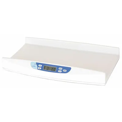 DORAN Infant Scale: Digital, kg/lb, 11 in Weighing Surface Wd - Infant Scales