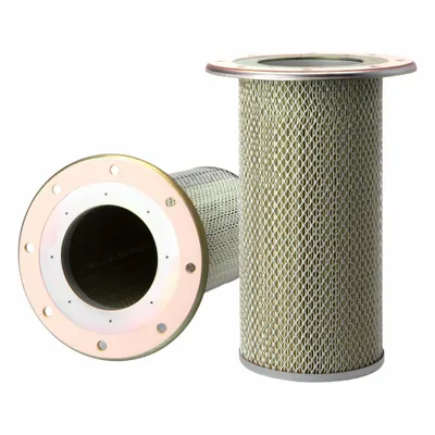 FLEETGUARD Air Filter: Round-Oval, Round, Axial Seal, 6 9/32 in Outside Dia - Round/Oval Engine Air Filters