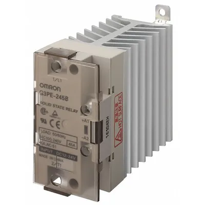 OMRON Solid State Relay: DIN-Rail & Surface Mounted, 45 A Max Output Current - Combination DIN-Rail & Surface-Mounted Relays