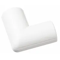 D-LINE 90 Degree Flat Elbow: 3/4 in Wd, 1/2 in Ht, Plastic, White (MPN FLFB2010W)