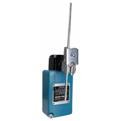 Honeywell Plug-In Limit Switch: 81 mm Mounting Hole Vertical Center to Center Distance - Adjustable Rod Lever-Arm Limit Switches
