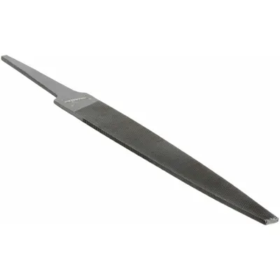 NICHOLSON Machinists File: Double-Cut, Single Edge Cut, Smooth Cut, 4 in Lg without Tang - Double-Cut Warding Files