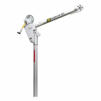 OZ LIFTING PRODUCTS Lightweight Aluminum Davit Crane - Lightweight Aluminum Davit Cranes