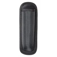 HEROS PRIDE Baton Holder: Black, Nylon, Ballistic, 6 1/4 in x 2 1/4 in, Snap Closure (MPN 1078)