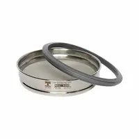 W.S. TYLER Air Jet Test Sieve: Stainless Steel, 7 7/8 in Outside Dia, 1 5/8 in Ht (MPN 9252)
