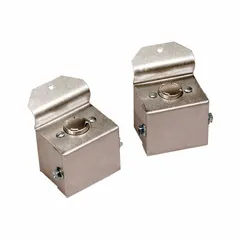 Thermal safety switch for HVAC systems, designed to monitor flue gas temperature and interrupt burner power if temperatures exceed safe limits. Used in oil-fired furnaces, boilers, and water heaters to prevent overheating and fire hazards.