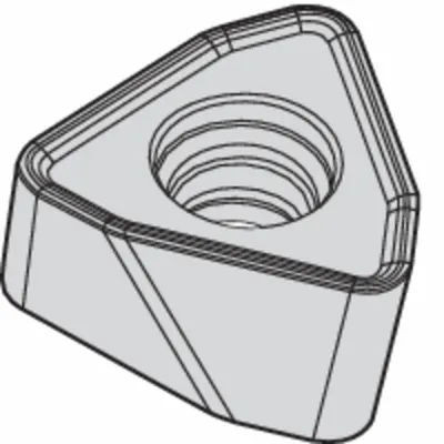 WIDIA Trigon Milling Insert: WOEJ080412SRMH (MPN 5427443) - Trigon (W) Indexable Milling Inserts