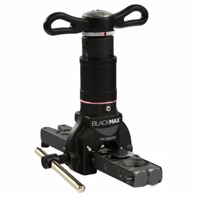 BLACKMAX Flaring Tool: Single 45 Degree, Aluminum/Copper, Includes Storage Container - Flaring & Swaging Tool Kits