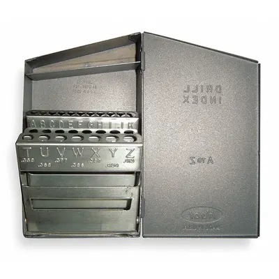 CHICAGO-LATROBE Drill Bit Index: 26 Compartments - Drill Bit Indexes