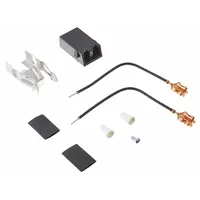 This OEM replacement kit includes the receptacle and wiring to restore electrical connections to the heating element in compatible ovens. Used during repair or replacement of the element assembly to ensure proper power supply